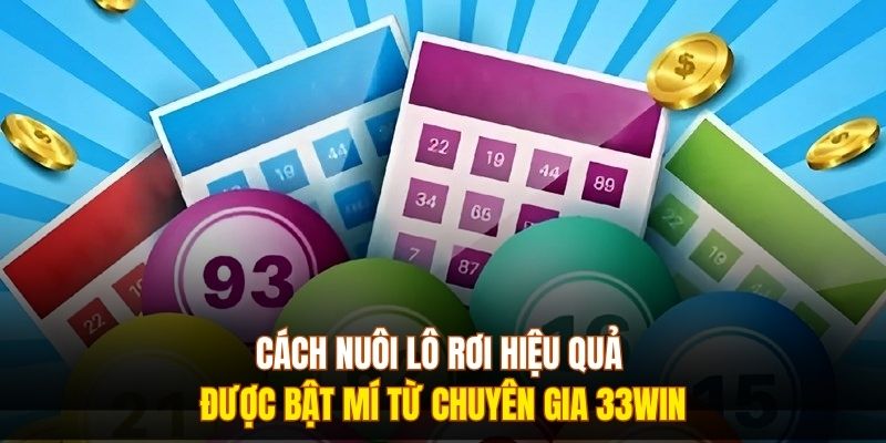 Cách Nuôi Lô Rơi Hiệu Quả Được Bật Mí Từ Chuyên Gia 333WIN